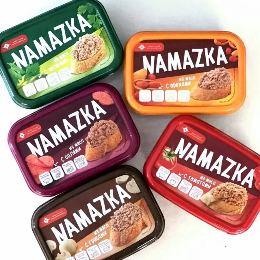 Намазки мясные
